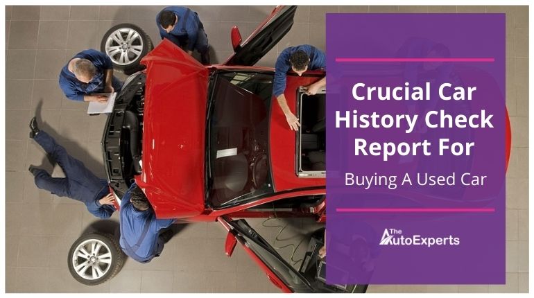 Critical car history check
