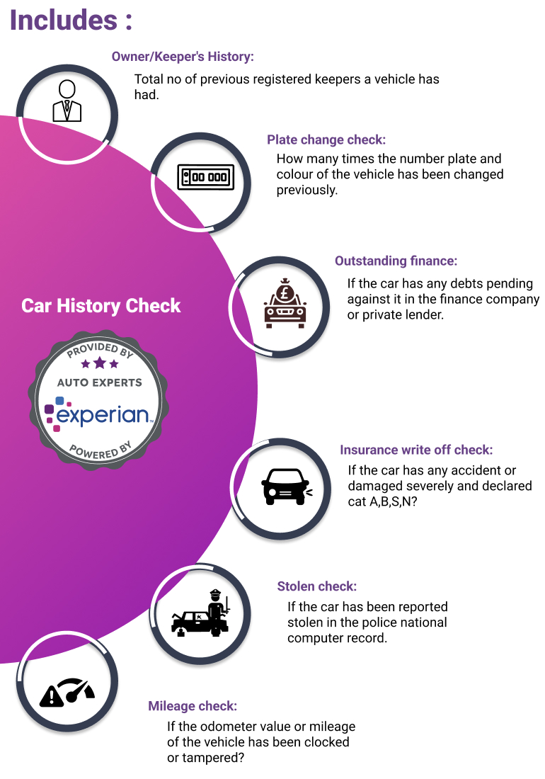 what details included in a car owner check