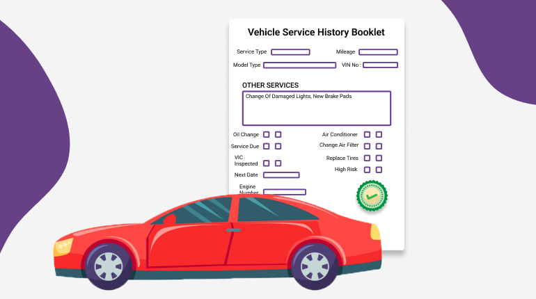 vehicle service history