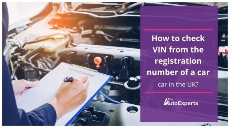 how to check vin from registration number plate