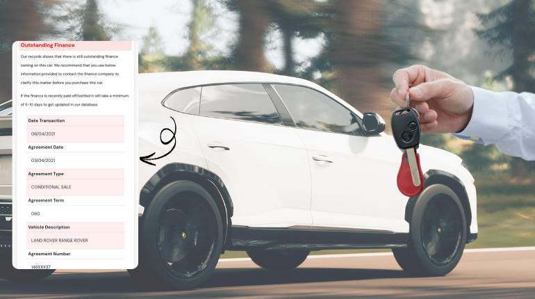 check finance on car